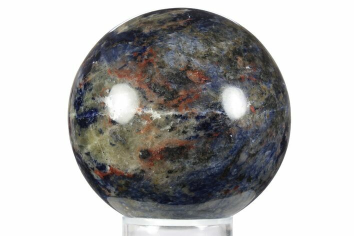 Deep Blue, Polished Sodalite Sphere #241712